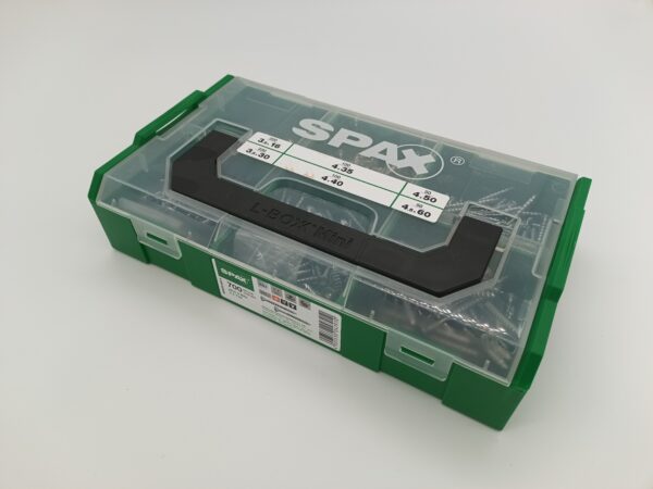 Puuruuvi, Spax, Lajitelma, L-boxx mini, TX(TORX)